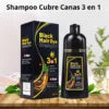 Shampoo 3 en 1 que Elimina Canas y Aporta Brillo