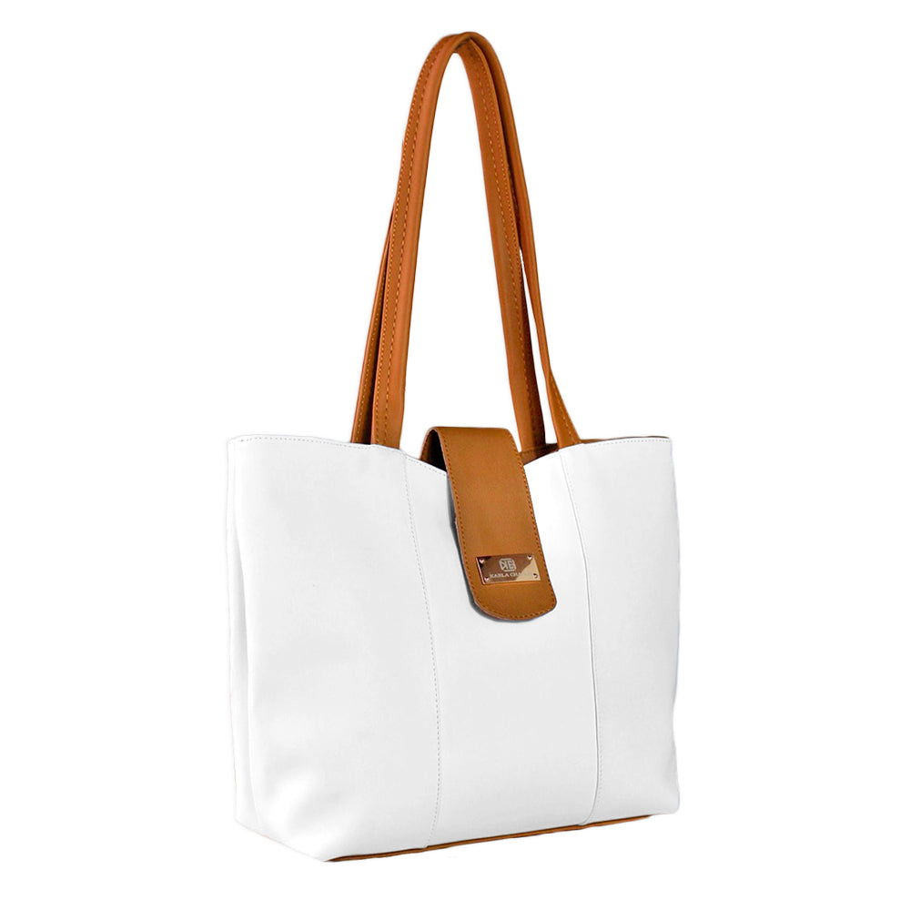 Elegante Bolso Blanco Karla Chacon - ¡Sé la Envidia de Todos!