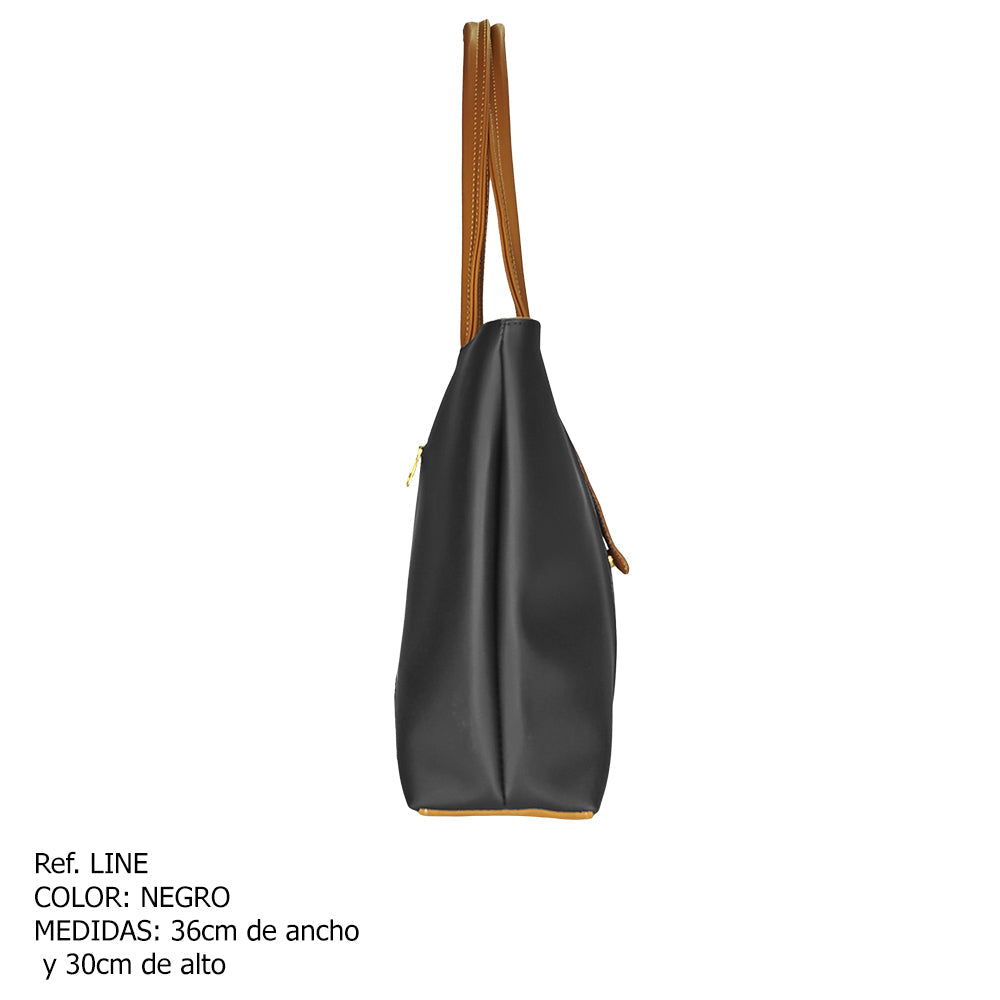 Elegante Bolso Negro Karla Chacon para Estilo Moderno