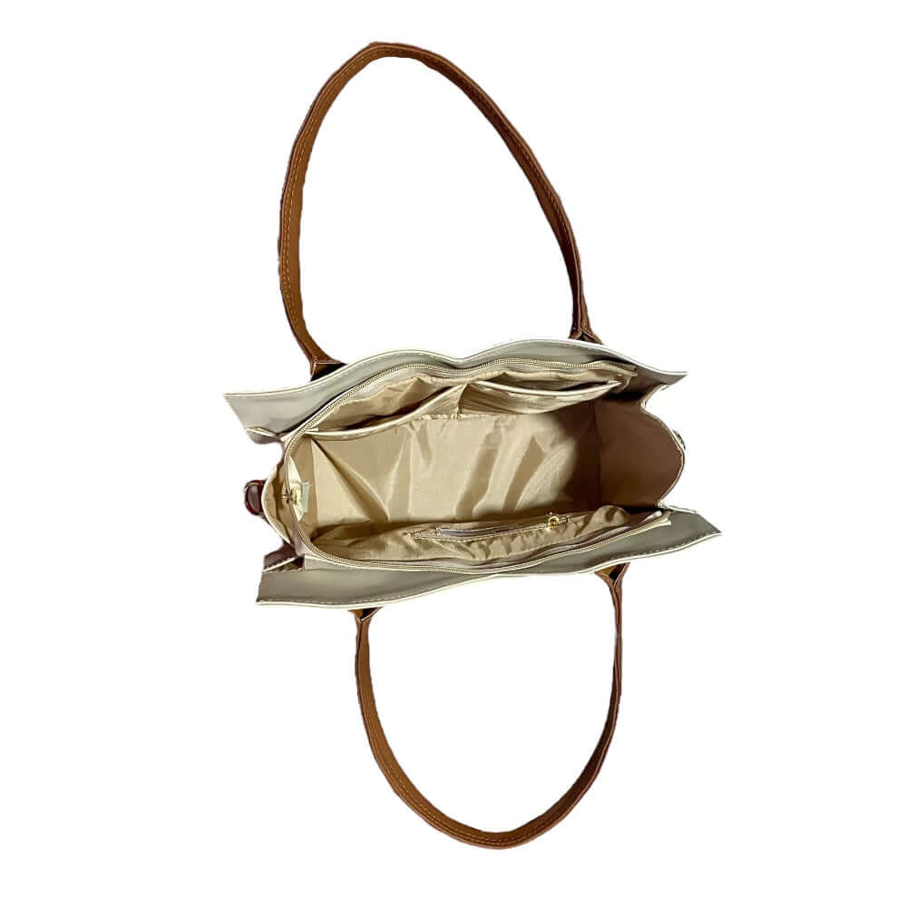 Elegante Bolso Oslo Beige de Karla Chacon