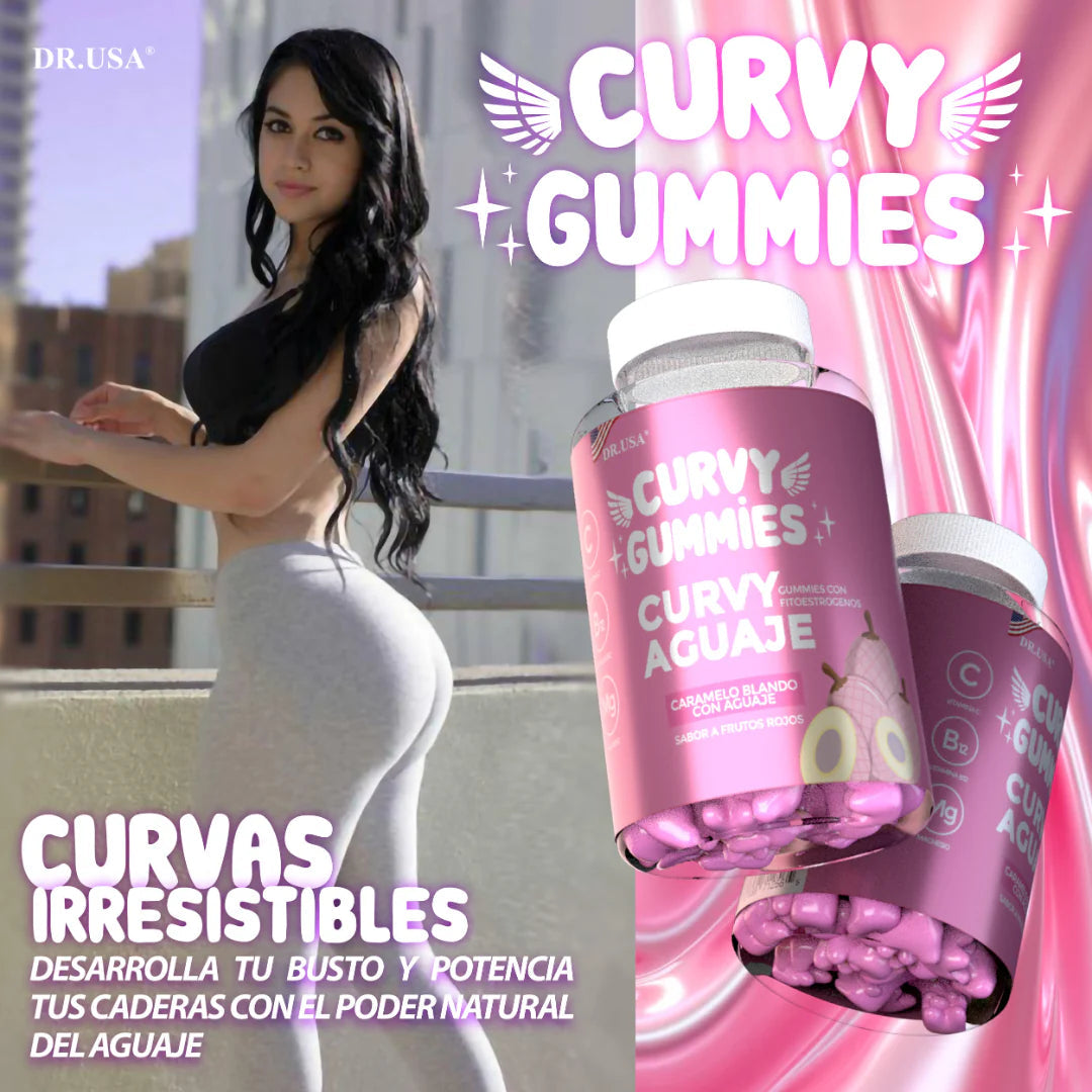 🌟 ¡Dale forma a tus curvas ideales con Curvy Gummies, 2x1 especial! 🌟