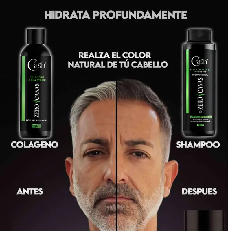 Cubre tus canas en solo 20 minutos con Zero Canas y Colágeno Ultra Color 🎁 ¡Incluye un obsequio sorpresa! ⭐