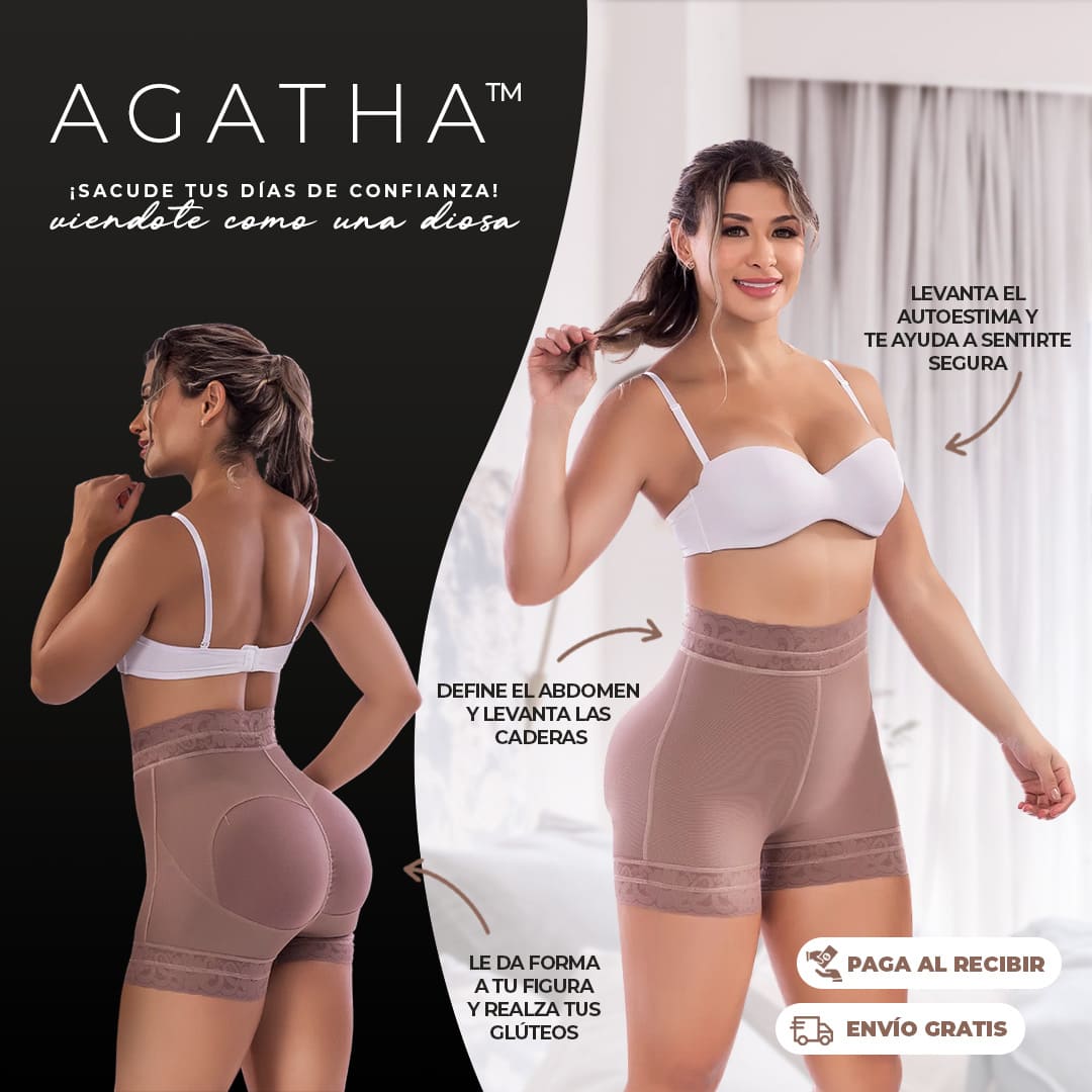 Agatha ™ Panty Faja Short Levanta Gluteo