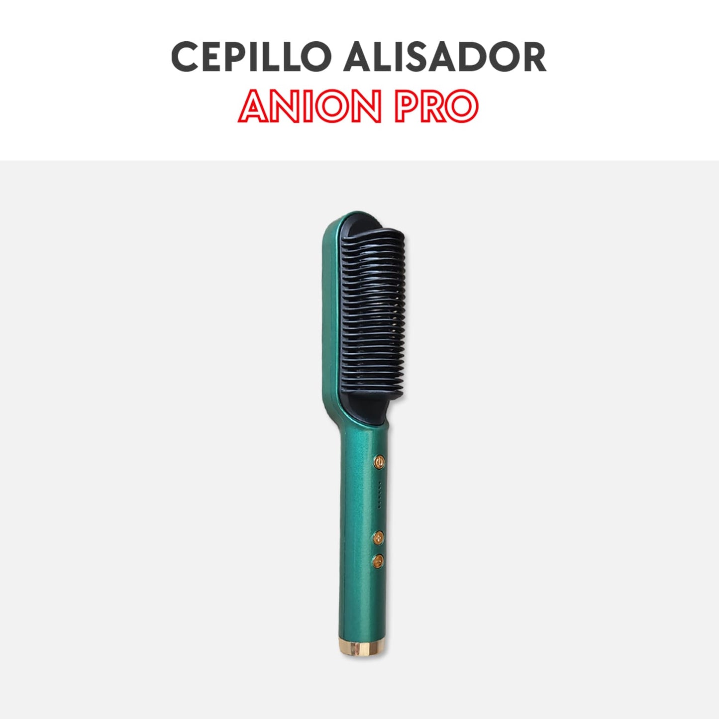 Cepillo Alisador Anion Pro - Tu Aliado Perfecto para un Cabello Liso y Brillante