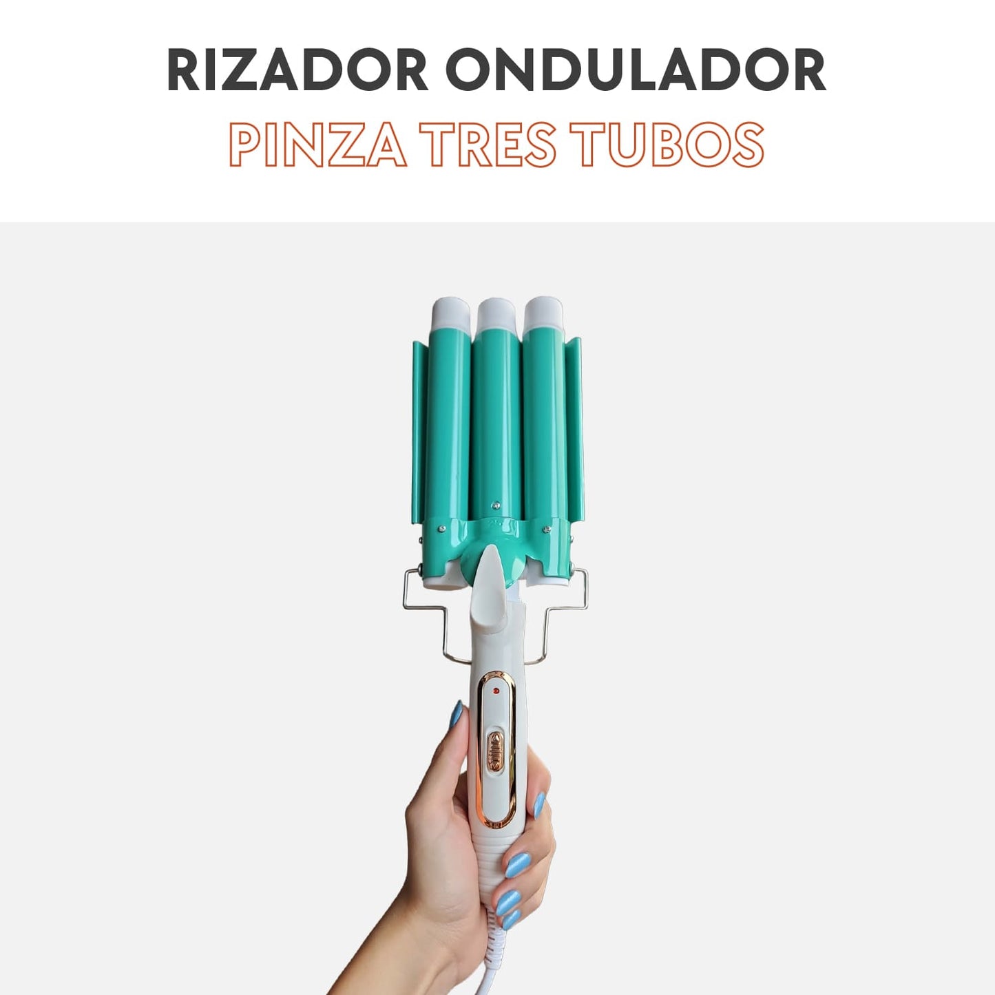 Pinza versátil para moldear tres tubos