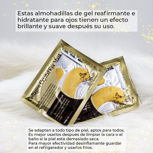 Máscara Crystal Eye: Colágeno Revitalizante para Ojeras