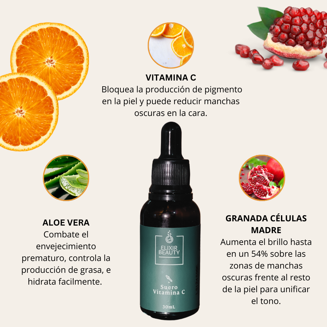 SERUM TONICO FACIAL - SUERO VITAMINA C