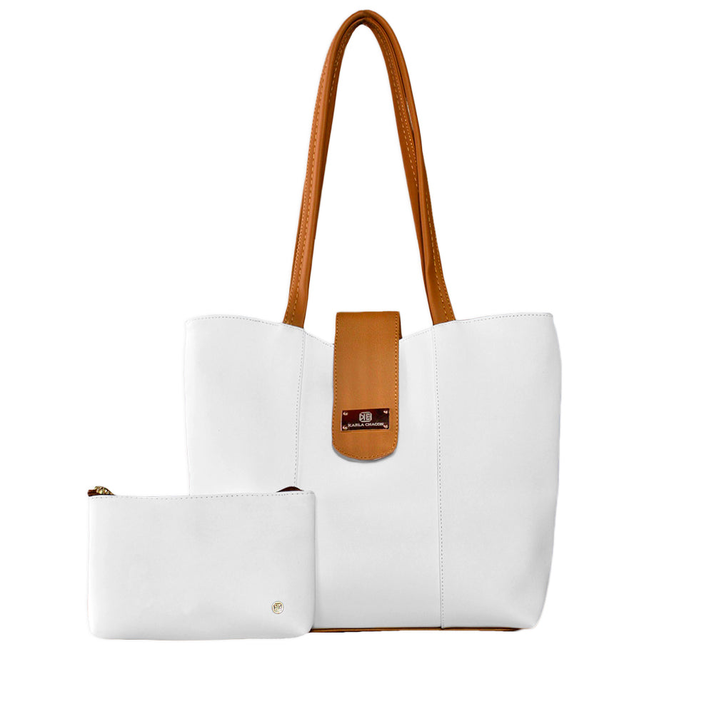 Elegante Bolso Blanco Karla Chacon - ¡Sé la Envidia de Todos!