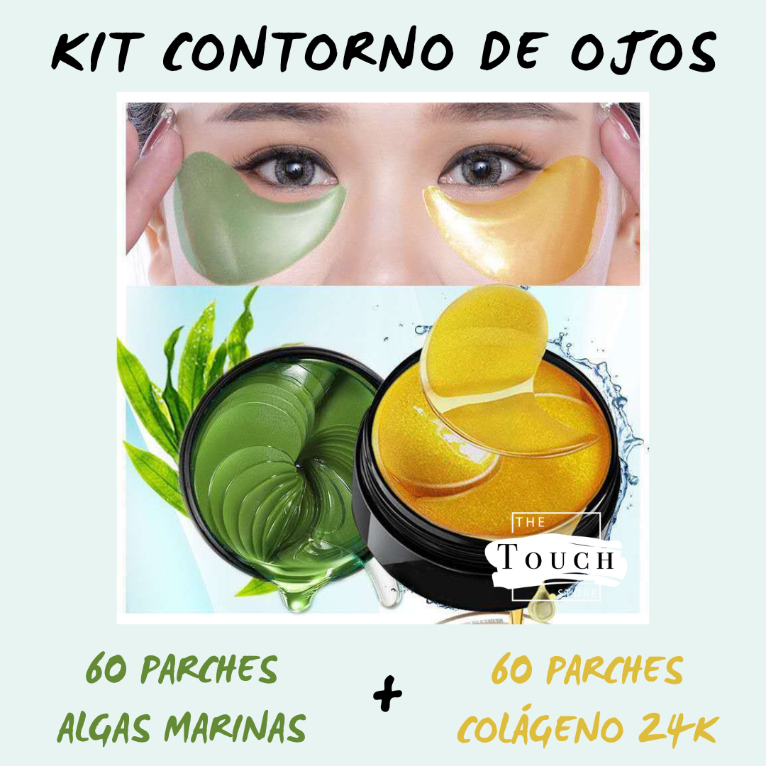 Revitalizing Eye Contour Kit with 24K Collagen & Seaweed Extracts 🍃👀